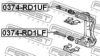 HONDA 45262SL0003 Guide Bolt, brake caliper